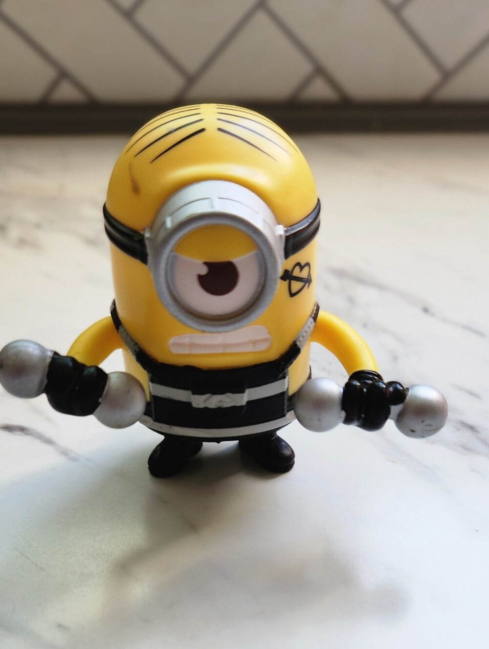 Minions - 8 pieces in total, plastic, approx 3"